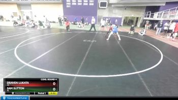 138 lbs Cons. Round 4 - Sam Sutton, AL vs Draven Lukata, CA