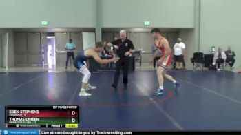 195 lbs Placement Matches (8 Team) - Egen Stephens, Colorado vs Thomas Dineen, Minnesota Silver