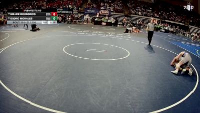 D 1 150 lbs Champ. Round 1 - Isidro Morales, East Ascension vs Miller Bourgeois, St. Paul`s