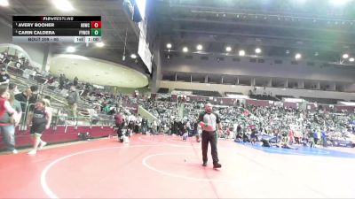 40 lbs Round 1 - Avery Booher, Honey Badger Wrestling Club vs Carin Caldera, Fayetteville Youth Wrestling Club Rhinos