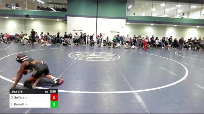 65 lbs Consi Of 8 #1 - Owen Seifert, FL vs Eli Barrett, VA