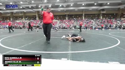 95-100 lbs Champ. Round 1 - Sedrick Ellis Jr., WTC vs Rito Gurrola Jr, Dodge City