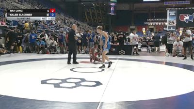 120 lbs Quarters - Ray Long, Illinois vs Kaleb Blackner, Utah