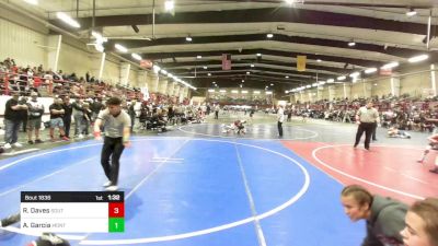 157 lbs Rr Rnd 3 - Ryan Daves, Southwest Hammers vs Adam Garcia, Monte Vista Takedown Club