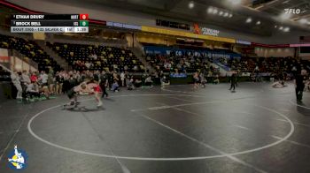 132 Silver C Round 1 - Ethan Drury, Hortonville vs Brock Bell, Iowa City, Liberty