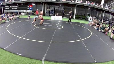 135 lbs Naima Rodriguez, Virginia vs Isabella Cepak, Michigan