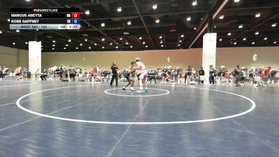144 lbs Cons. Round 2 - Marcus Abeyta, NM vs Kobe Gaffney, OK