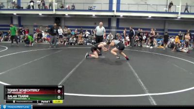 130 lbs Round 6 (8 Team) - Tommy Schechterly, Mat Assassins vs Salah Tsarni, Team Germantown