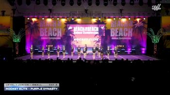 Rocket Elite - Purple Dynasty [2026 L1 Junior - Small Day 2] 2026 ACDA Reach the Beach Grand Nationals DI/Worlds