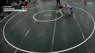 113 lbs Finals (8 Team) - Cade Spahr, Tri County vs Kolten Wragge, Pierce