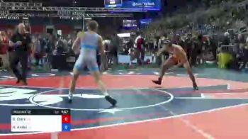 160 lbs Round Of 32 - Gabriel Clark, West Virginia vs Hunter Andel, Ohio