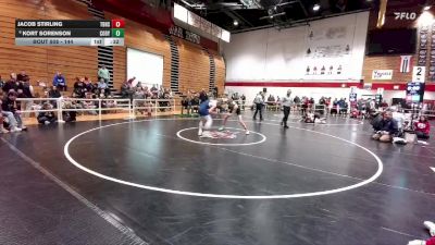144 lbs Cons. Round 5 - Jacob Stirling, Thunder Basin vs Kort Sorenson, Cody