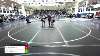 121 lbs Round Of 32 - Tyeler Hagensen, Mt. Olive vs Nick Vivian, Cincinnati LaSalle