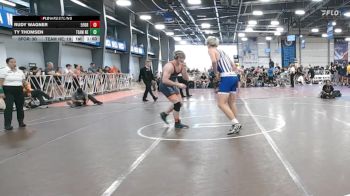 195 lbs Rr Rnd 1 - Rudy Wagner, 5forty Brawlers vs Ty Thomsen, Team Nebraska
