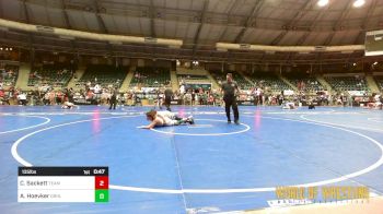 135 lbs Consi Of 8 #2 - Cole Sackett, Team Hammer Academy vs Ames-Michael Hoevker, Granite Hills (El Cajon)