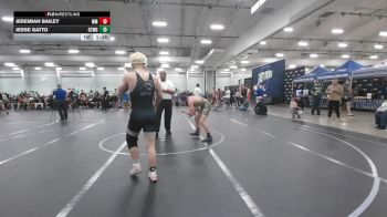138 lbs Round 3 (10 Team) - Jeremiah Bailey, Maryland Mallets vs Jesse Gatto, CTWHALE Green