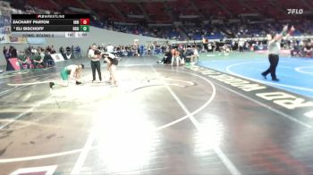 2A/1A Boys 150 Cons. Round 3 - Eli Bischoff, Regis Boys vs Zachary Parton, Irrigon Boys