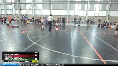 75-78 lbs Round 2 - Kade Swenson, Washington vs Braxton Baldwin, Warriors Of Christ WOC- Wrestling