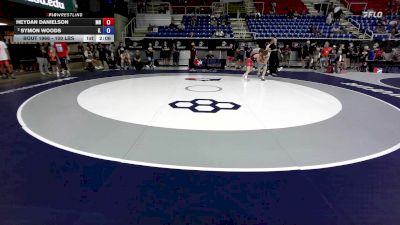 100 lbs Champ. Rd Of 16 - Heydan Danielson, MN vs Symon Woods, IL