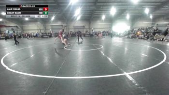 125 lbs Round Of 64 - Kale Crass, Weigh In Club vs Grant Davis, Threestyle