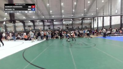 Junior FS - 106-113 Quarters - Samrath Randhawa, Canada vs Michael Tu, Wrestling Rhinos Wrestling Club