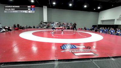 120 lbs Lazarus McEwen, Washington vs Collin Frey, Wisconsin Blue