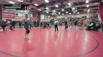 215 lbs Cons. Round 2 - Diego Ramirez-Rokez, JW North vs Isaiah Higuera, Victor Valley