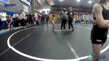 55 lbs Round Of 16 - Ryder Smith, Blanchard Wrestling Club vs Rhea Long, Standfast