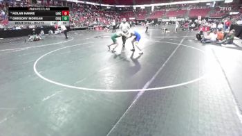 D3-175 lbs Cons. Round 1 - Gregory Morgan, Chequamegon vs Nolan Hanke, Lancaster