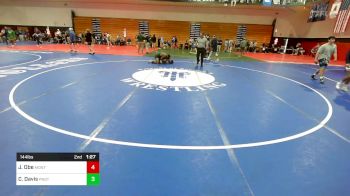 144 lbs Round Of 32 - Jax Obe, Montgomery HS vs Carnell Davis, Ponaganset