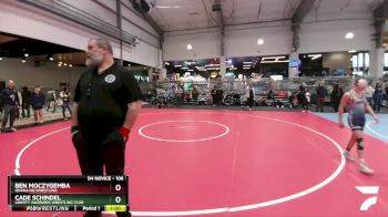 106 lbs Champ. Round 1 - Cade Schindel, Liberty Warriors Wrestling Club vs Ben Moczygemba, Ohana HQ Wrestling