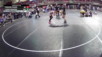 107 lbs Semifinal - Breanne Parker, Nebraska Wrestling Academy vs Londyn Beavers, Gretna Youth Wrestling Club