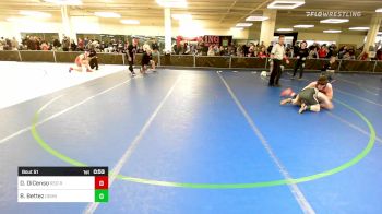 118 lbs Quarterfinal - Dominic DiCenso, Red Roots Wrestling Club vs Bradley Bettez, Doughboy