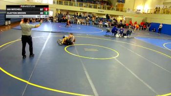 174 lbs Round 2 (6 Team) - Ian Mitchell, Northern Oklahoma College-Tonkawa vs Clayton Brown, Andrew College