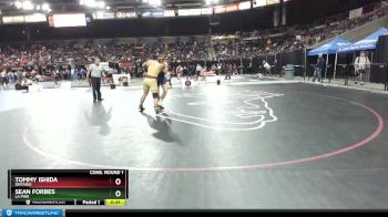 182 lbs Cons. Round 1 - Sean Forbes, La Pine vs Tommy Ishida, Ontario