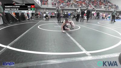 84 lbs Semifinal - Kameryn Allison, Pocola Youth Wrestling vs Manny Payne Jr, HURRICANE WRESTLING ACADEMY