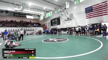 150 lbs Cons. Round 6 - Rocky Lo, Long Beach Poly vs Noah Alamo, Northview