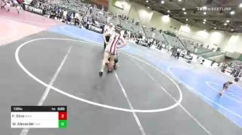 132 lbs Consolation - Fortino Silva, Ronan Chiefs And Maidens vs Wyatt Alexander, USA Gold