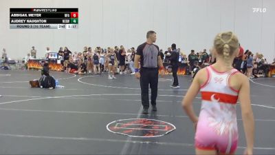 128 lbs Round 5 (10 Team) - Abbigail Meyer, MF Angels vs Audrey Naughton, NC Girls Wrestling Club