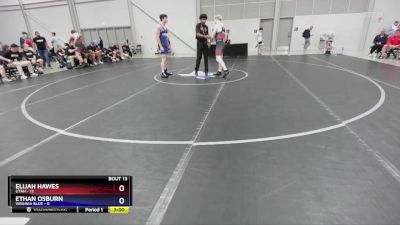 190 lbs Placement Matches (8 Team) - Elijah Hawes, Utah vs Ethan Osburn, Virginia Blue