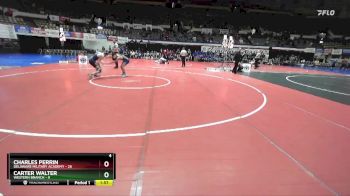 150 lbs Champ Round 1 (16 Team) - Charles Perrin, Delaware Military Academy vs Carter Walter, Western Branch