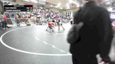 135 lbs Quarterfinal - Aurora Gonzalez, Perris vs Lilly Zediker, Etiwanda