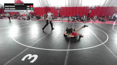 USA Junior Boys - 150 lbs Cons. Round 3 - Jayse Jensen, Iowa vs Owen Regan, Iowa