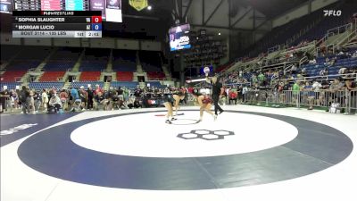 135 lbs Quarters - Sophia Slaughter, VA vs Morgan Lucio, AZ