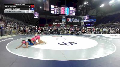 115 lbs Cons. Rd Of 64 - Natalie Cruz, NE vs Madison Murders, OK