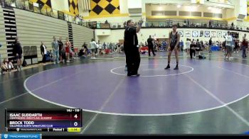 119 lbs Champ. Round 1 - Isaac Suddarth, Contenders Wrestling Academy vs Brock Todd, Columbus North Wrestling Club