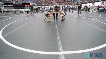 49 lbs Consi Of 16 #2 - Ash Cermak, Perry Wrestling Academy vs Janson Jones, Standfast