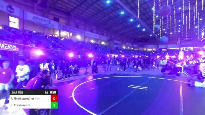 88 lbs Consi Of 8 #2 - Adilynn Breitsprecher, Brighton WC vs Liliyiana Trevino, Independent