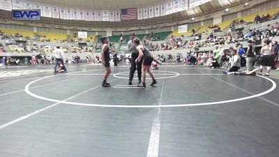 90 lbs Quarterfinal - Tucker Chambers-Ennis, Dover Youth Wrestling Club vs Tritt Stearns, Panther Youth Wrestling-CPR