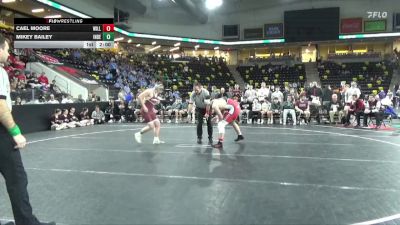 190 lbs Quarterfinal - Mikey Bailey, Independence vs Cael Moore, Williamsburg